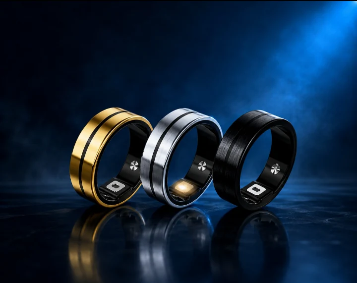 SynchroRing X1 - Bague connectée santé biométrique